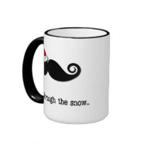 Staching through the snow... - Mug