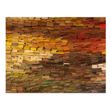 Stack of Books 2013 Calendar Postcard