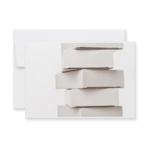 Stack of boxes personalized invitations