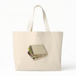 Stack of CD casings Canvas Bag