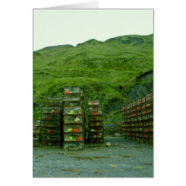 Stack of Commercial Crab Pots cards