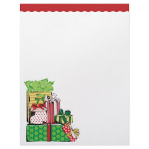 Stack of Holiday Gifts letterhead