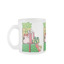 Stack of Holiday Gifts mugs