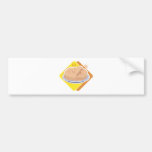 stack of pancakes bumper sticker