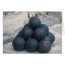 Stacked Cannon Balls cards