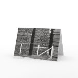 Stacked Lumber Depot Bottom  Greeting Card