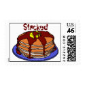 Stacked postage