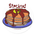 Stacked Round Stickers