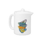 Stacked Teacup Teapot teapots