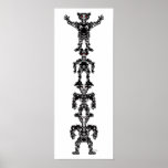 Stacked Warrior Array #1 Posters