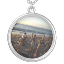 Stacking Rocks Personalized Necklace