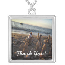 Stacking Rocks; Thank You Necklace