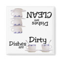 Stacks of Cups Dishwasher Magnet by malibuitalian Stacks of Cups Dishwasher Magnet