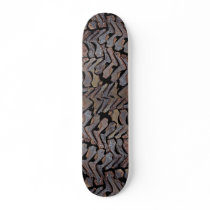 Stacks of railway metal skateboard