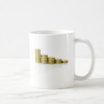 Stacks of Singapore coins Coffee Mug