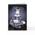 Stacy Blue Lap Top Fairy Card by mykajelina Stacy Blue Lap Top Fairy Card