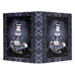 "Stacy" Cute Blue Lap Top Fairy Art Binder