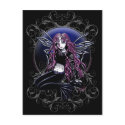 Stacy Magic Mirror Pink Fairy Fantasy postcards by mykajelina Stacy Magic Mirror Pink Fairy Fantasy postcards