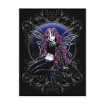 Stacy Magic Mirror Pink Fairy Fantasy postcards