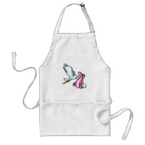 Stacy Stork aprons by BisforBirds Stacy Stork aprons