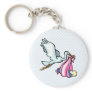 Stacy Stork Keychain