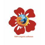 StacyBlackman_redflower T-shirt