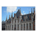 Stadhuis Bruges Belgium Fairytale Photograph Card