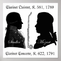 Stadler and Mozart Poster