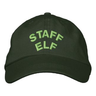 STAFF ELF embroideredhat
