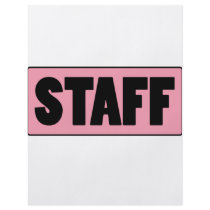 Staff flyers