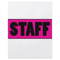 Staff flyers