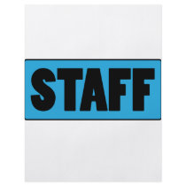 Staff flyers