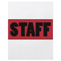Staff Flyer Design