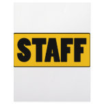 Staff Personalized Letterhead