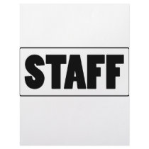 Staff letterhead