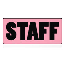 Staff Personalized Photo Card