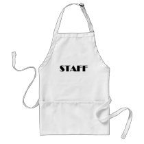 Staff T-shirts and Gifts. aprons
