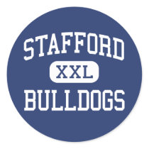 Stafford - Bulldogs - High - Stafford Springs stickers by customteamsportswear Stafford - Bulldogs - High - Stafford Springs stickers