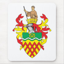 Stafford Coat of Arms mousepads by FlagTshirts Stafford Coat of Arms mousepads