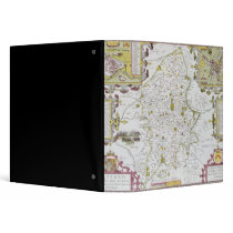 Stafford County and Town, engraved by Jodocus Vinyl Binders