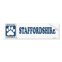 STAFFORDSHIRE_blue bumper stickers