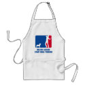 Staffordshire Bull Terrier aprons by Pawdboy Staffordshire Bull Terrier aprons