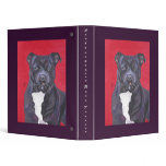 Staffordshire Bull Terrier binder