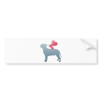 Staffordshire Bull Terrier Bumper Sticker