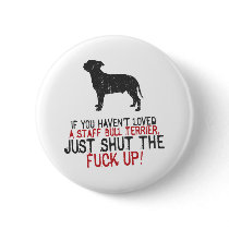 Staffordshire Bull Terrier Button
