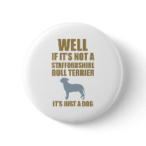 Staffordshire Bull Terrier buttons