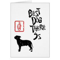 Staffordshire Bull Terrier Greeting Cards