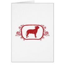 Staffordshire Bull Terrier Card