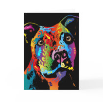Staffordshire Bull Terrier Greeting Card