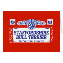 Staffordshire Bull Terrier cards